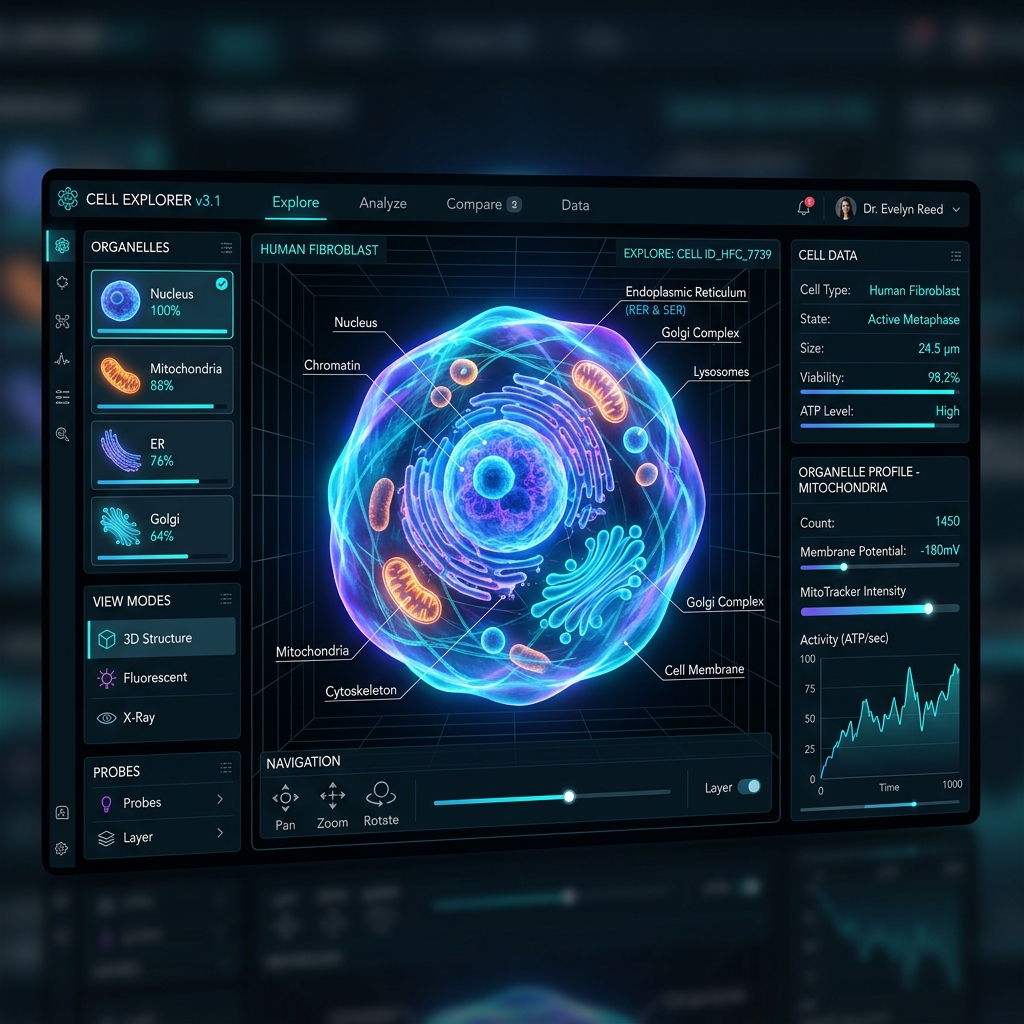 Anteprima di Esploratore Cellulare 3D