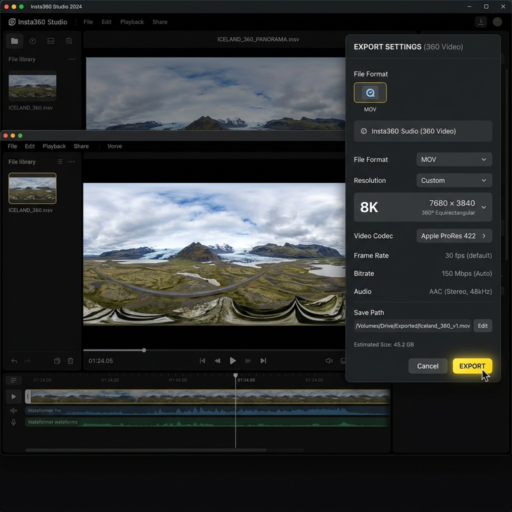 Software Stitching Interface