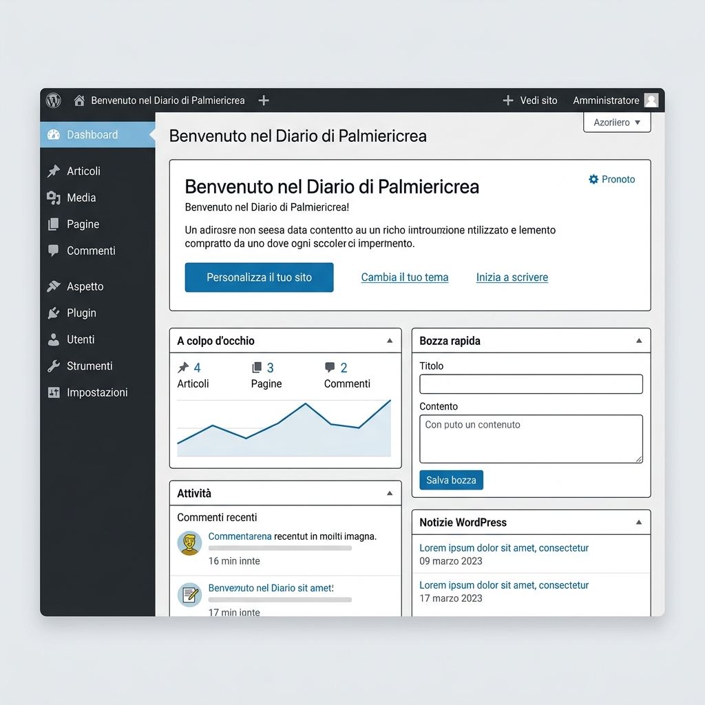 WordPress Dashboard